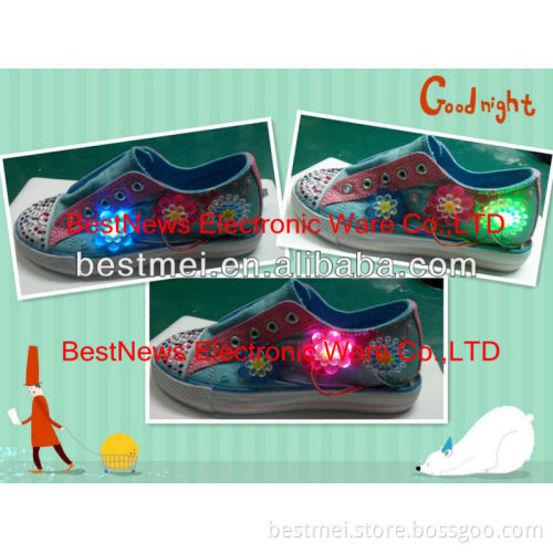 2014 new LED light up kids shoes